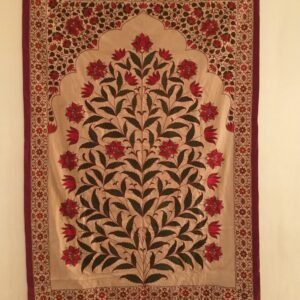Mughal Flower Wall-Hanging, Tree of life, Mughal Boota