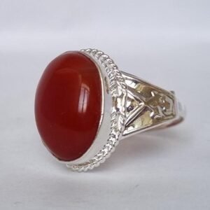 Natural Aqeeq (Agate) Ring , Red Agate Ring , Suleimani Aqeeq Ring ,Ringfor gift ,Everyday ring,Yemeni Aqeeq ,Islamic Ring,yemeni akik ring