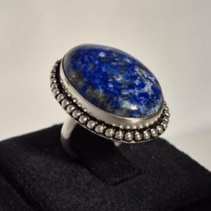 Lapis Lazuli Ring, Handmade Ring, Natural Gemstone Ring, Unique Design Ring, Lapis Ring, Rings for women, Boho Ring, Statement Ring, Gifts
