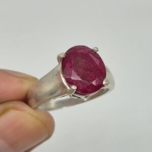 Handmade Ruby Ring , Ruby gemstone Ring, Women's ring, Red ruby ring ,Unique Ring, Ladies ring, Gifts for anniversary, gifts for womens Ruby